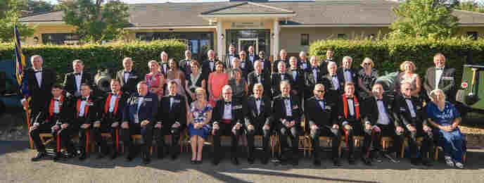 The AC Reunion Weekend held at the Artillery Centre, Larkhill, 3rd to 5th July 2026 2026 Reunion Dinner group photograph